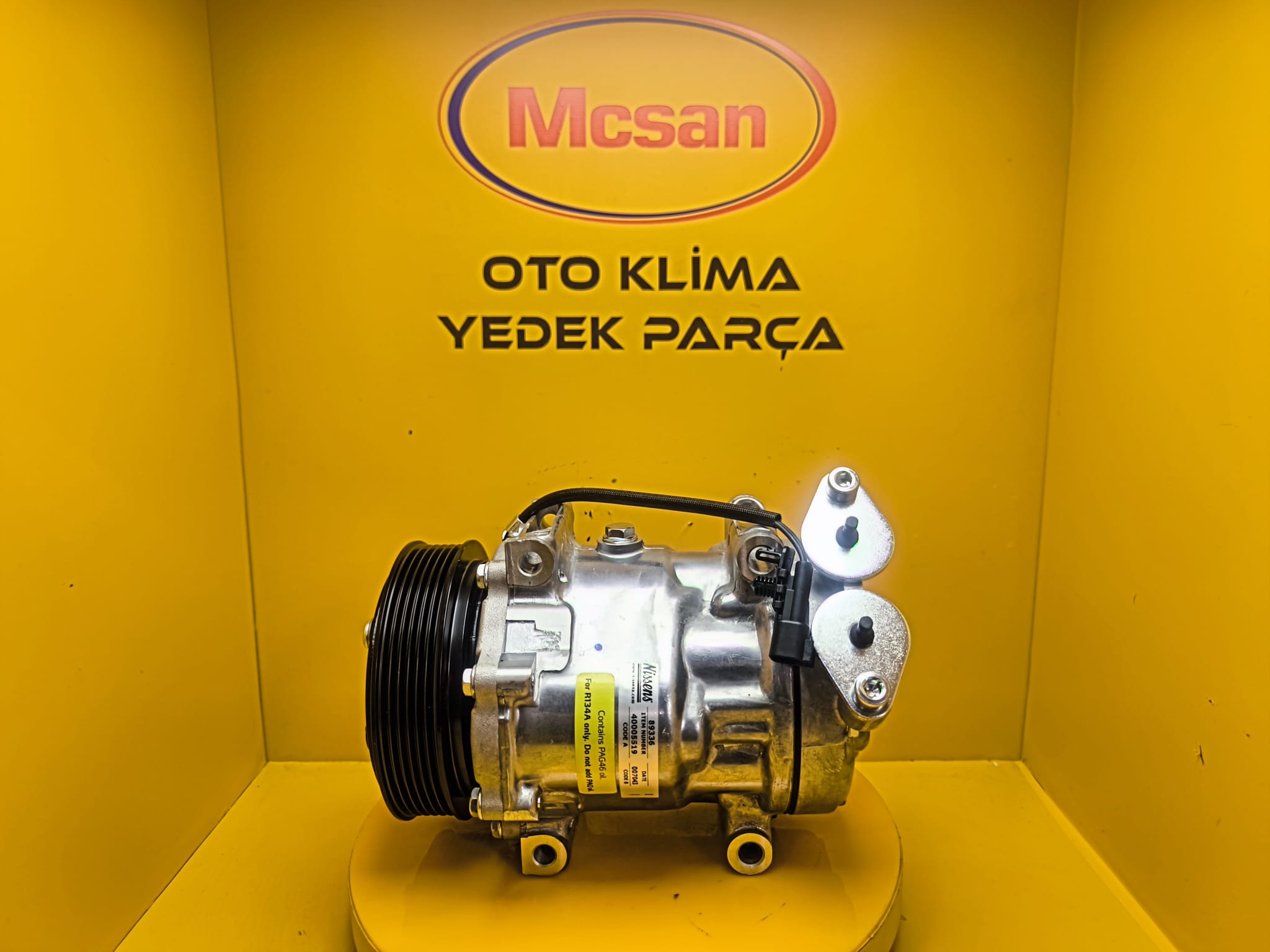 Ford Focus 2 1.6Tdci 2005-2012 Klima Kompresörü 3M5H19D629GA Ford Focus 2 1.6Tdci 2005-2012 Klima Kompresörü 3M5H19D629GA