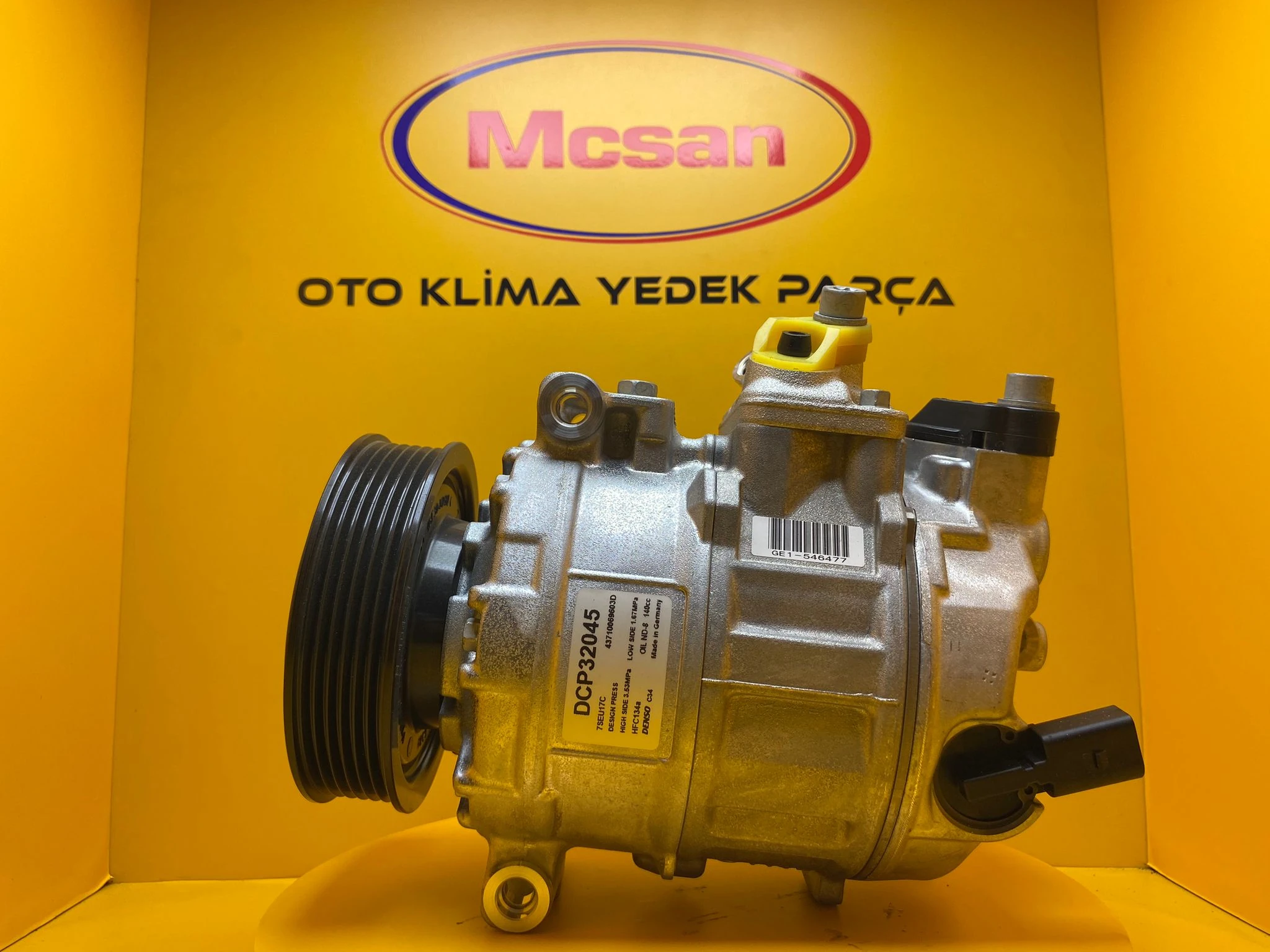 Volkswagen Golf Passat Jetta Orijinal Klima Kompresörü 1K0820803N Volkswagen Golf Passat Jetta Orijinal Klima Kompresörü 1K0820803N - Görsel 2