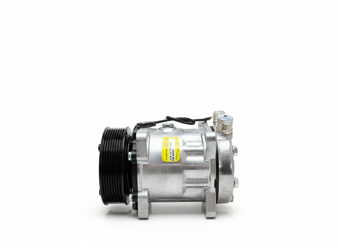 7H15 12v 8Pk Üstten Çıkış İnce Kalın Üniversal Klima Kompresörü SD8028 7H15 12v 8Pk Üstten Çıkış İnce Kalın Üniversal Klima Kompresörü SD8028