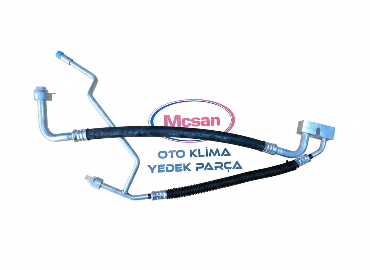 Ford Connect (Kompresör-Radyatör) Arası Çatal Klima Hortumu 2T1H19D850BH Ford Connect Kompresör Radyatör Arası Çatal Klima Hortumu 2T1H19D850BH