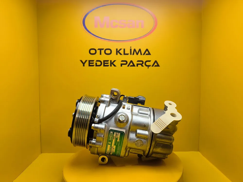 51868880 Fiat Doblo 1.6D 2010+ Orijinal Klima Kompresörü 51868880 Fiat Doblo 1.6D 2010+ Orijinal Klima Kompresörü - Gorsel 1