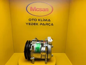 5H09 12V 2VK Üstten Çıkış İnce Kalın Üniversal Klima Kompresörü - Gorsel 1