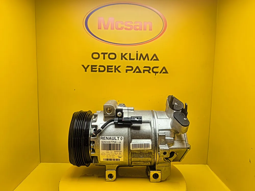 926006775R Dacia Logan Sandero 1.2 Orijinal Klima Kompresörü 926006775R Dacia Logan Sandero 1.2 Orijinal Klima Kompresörü