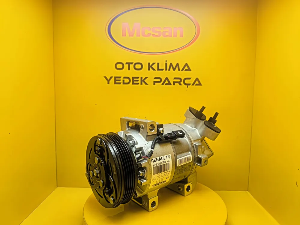 926006775R Dacia Logan Sandero 1.2 Orijinal Klima Kompresörü 926006775R Dacia Logan Sandero 1.2 Orijinal Klima Kompresörü - Gorsel 1