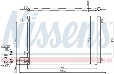 Audi A3 Volkswagen Passat 2013-2020 Klima Radyatörü Kondanser 5Q0816411N Audi A3 Volkswagen Passat 2013-2020 Klima Radyatörü Kondanser 5Q0816411N - Gorsel 3