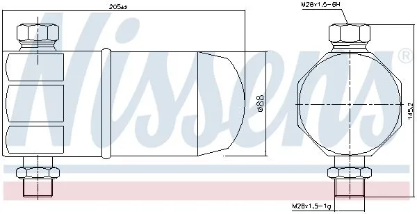 Audi A4 A6 Volkswagen Passat Drier Kurutucu Filtre 4B0260774 Audi A4 A6 Volkswagen Passat Drier Kurutucu Filtre 4B0260774 - Gorsel 4