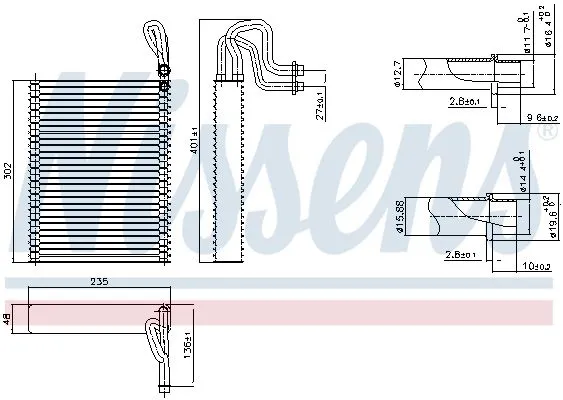 BMW X5 E70 F15 F85 - X6 E71 E72 F16 F86 Klima Evaporatörü 64116806555 BMW X5 E70 F15 F85 - X6 E71 E72 F16 F86 Klima Evaporatörü 64116806555 - Gorsel 5