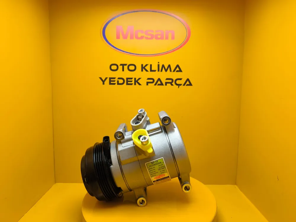 95967303 Chevrolet Spark 1.0-1.2 2010+ Klima Kompresörü Chevrolet Spark 1.0-1.2 2010+ Klima Kompresörü 95967303 - Gorsel 1