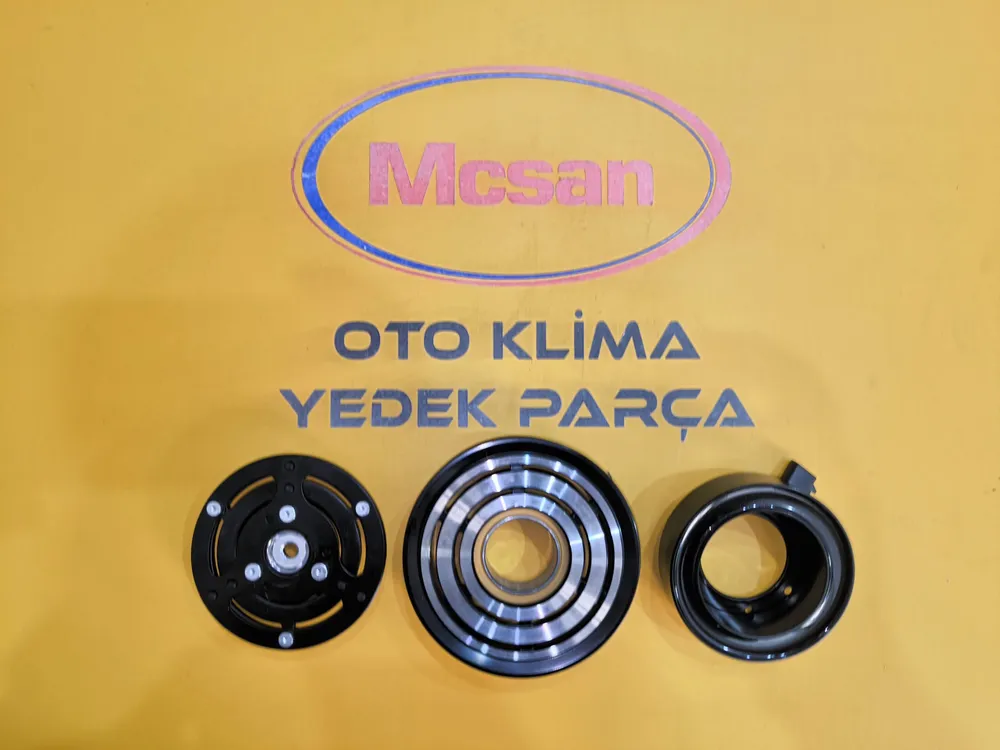 Fiat Albea - Doblo 1.3 M.Jet Klima Kompresörü Kasnak Seti Denso 6 Pk Fiat Albea - Doblo 1.3 M.Jet Klima Kompresörü Kasnak Seti Denso 6 Pk - Gorsel 3