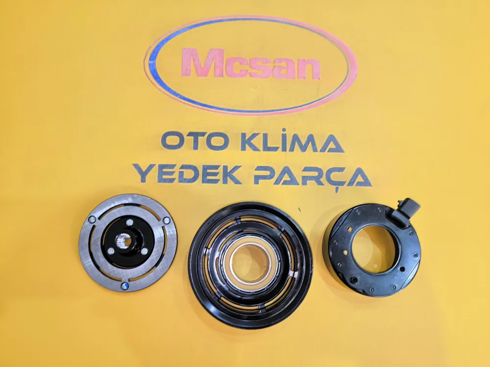 Fiat Albea - Doblo 1.3 M.Jet Klima Kompresörü Kasnak Seti Denso 6 Pk Fiat Albea - Doblo 1.3 M.Jet Klima Kompresörü Kasnak Seti Denso 6 Pk - Gorsel 4