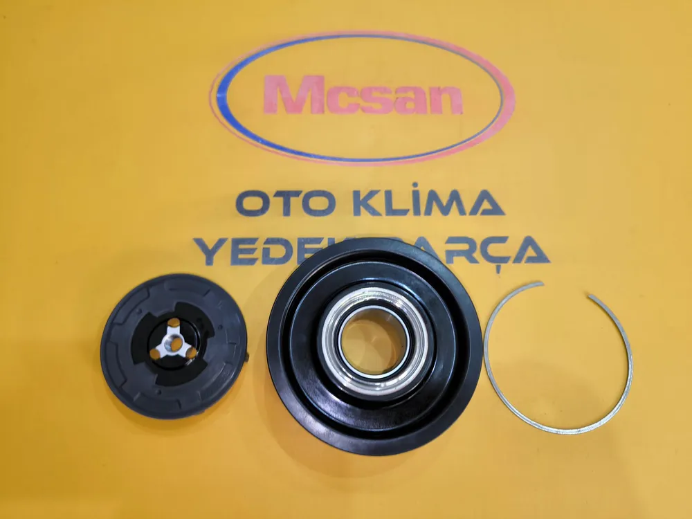 Fiat Bravo Linea 1.6 M.Jet Klima Kompresörü Kasnak Seti Denso 6 Pk Fiat Bravo Linea 1.6 M.Jet Klima Kompresörü Kasnak Seti Denso 6 Pk - Gorsel 2