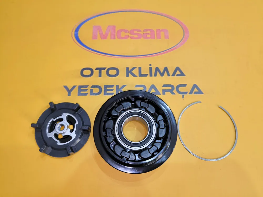 Fiat Bravo Linea 1.6 M.Jet Klima Kompresörü Kasnak Seti Denso 6 Pk Fiat Bravo Linea 1.6 M.Jet Klima Kompresörü Kasnak Seti Denso 6 Pk - Gorsel 3
