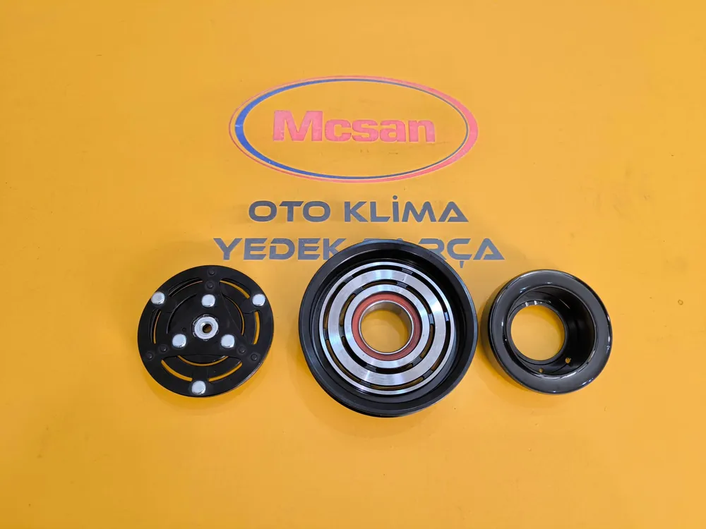 Fiat Doblo 1.9 Klima Kompresörü Kasnak Seti Denso 6 Pk Fiat Doblo 1.9 Klima Kompresörü Kasnak Seti Denso 6 Pk - Gorsel 3