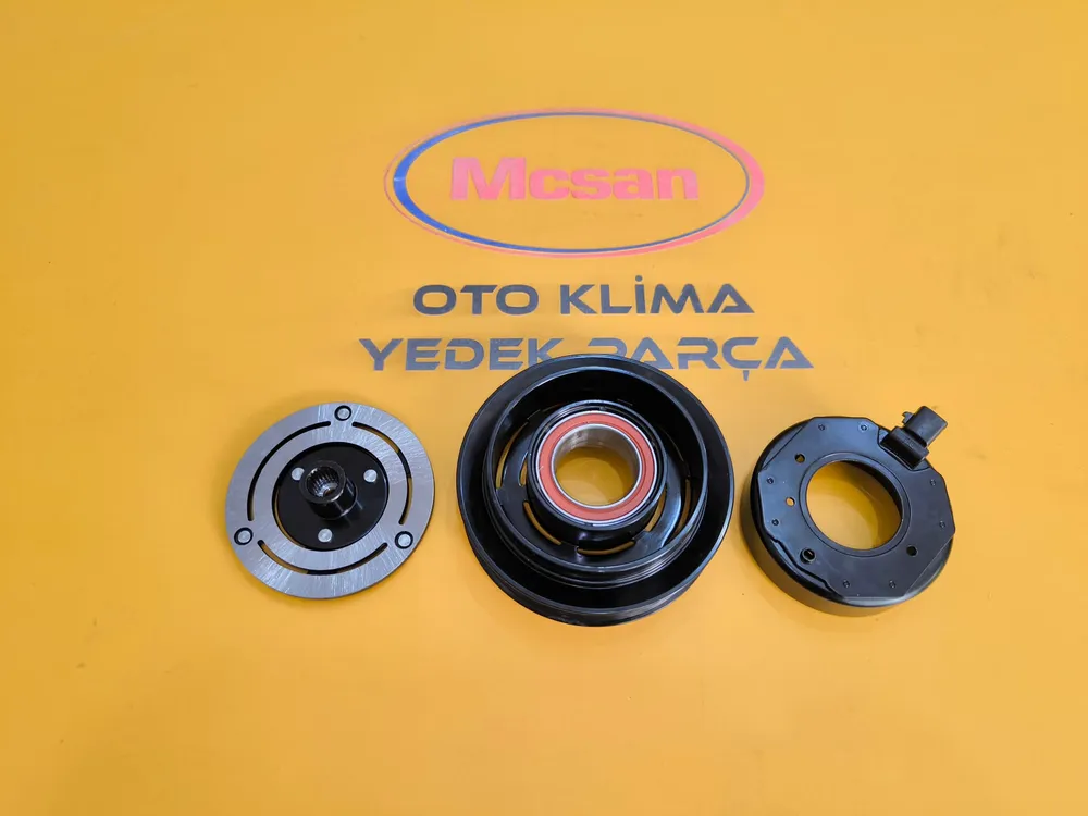 Fiat Doblo 1.9 Klima Kompresörü Kasnak Seti Denso 6 Pk Fiat Doblo 1.9 Klima Kompresörü Kasnak Seti Denso 6 Pk - Gorsel 4