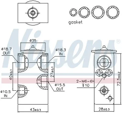 46722958 Fiat Doblo Palio Expansion (Genleşme) Valfi Fiat Doblo Palio Expansion (Genleşme) Valfi 46722958 - Gorsel 3