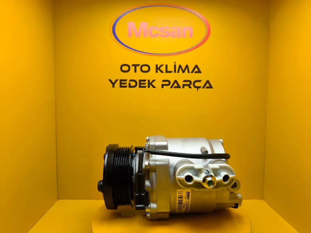 Ford Connect 1.8 Tdci 2006-2013 Valeo Klima Kompresörü 6T1619D629BB Ford Connect 1.8 Tdci 2006-2013 Valeo Klima Kompresörü 6T1619D629BB - Gorsel 1