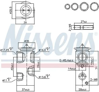 AP3119849AA Ford Fiesta 2008+ Expansion (Genleşme) Valfi Ford Fiesta Peugeot 3008 Expansion (Genleşme) Valf AP3119849AA - Gorsel 3