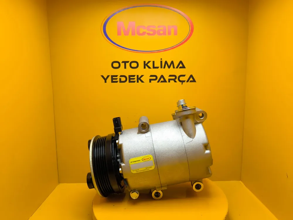 Ford Focus 2 - Volvo S40 1.6 2006-2012 Klima Kompresörü 3M5H19D629AC Ford Focus 2 - Volvo S40 1.6 2006-2012 Klima Kompresörü 3M5H19D629AC - Gorsel 1