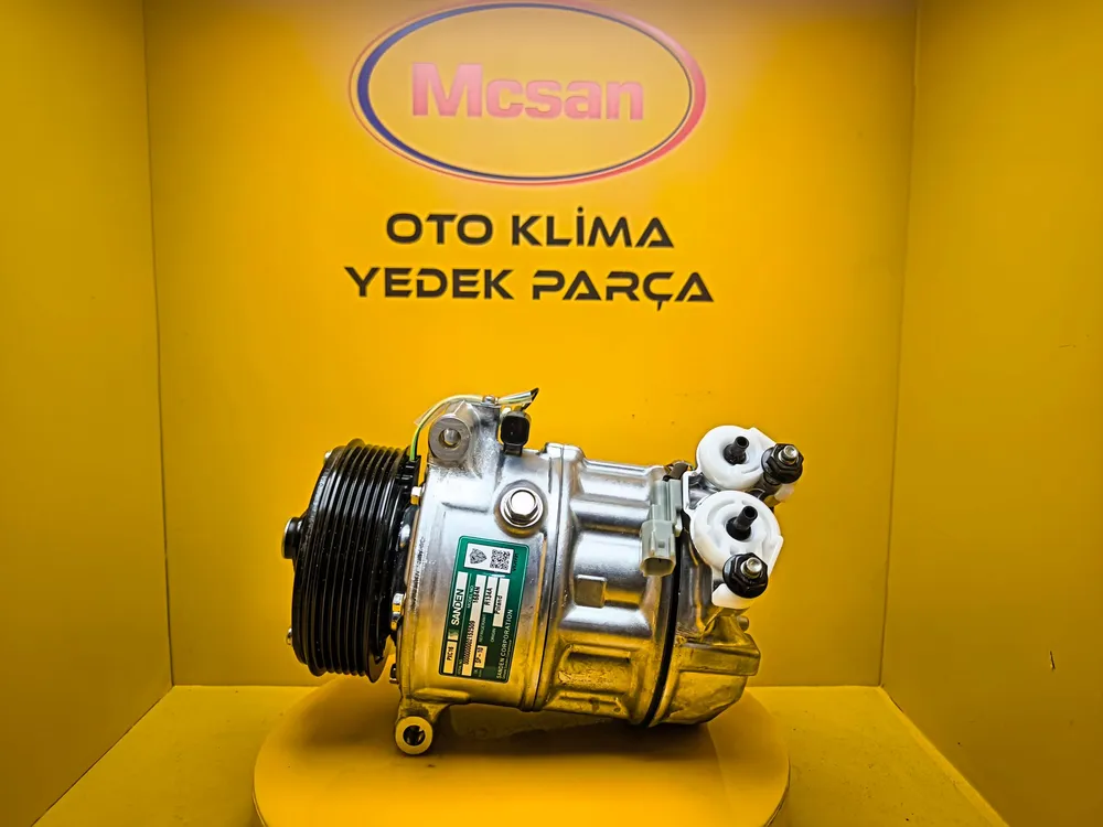 Ford Focus 3 1.6 Tdci 2012-2015 Orijinal Klima Kompresörü CV61-19D629-EA Ford Focus 3 1.6 Tdci 2012-2015 Orijinal Klima Kompresörü CV61-19D629-EA - Gorsel 1