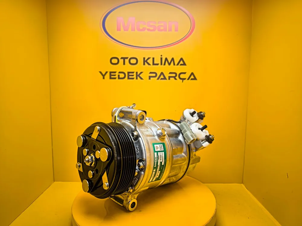 Ford Focus 3 1.6 Tdci 2012-2015 Orijinal Klima Kompresörü CV61-19D629-EA Ford Focus 3 1.6 Tdci 2012-2015 Orijinal Klima Kompresörü CV61-19D629-EA - Gorsel 3