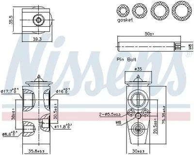 Ford Focus 3 - Transit 2016+ Expansion (Genleşme) Valfi F1F119849DA Ford Focus 3 - Transit 2016+ Expansion (Genleşme) Valfi F1F119849DA - Gorsel 3