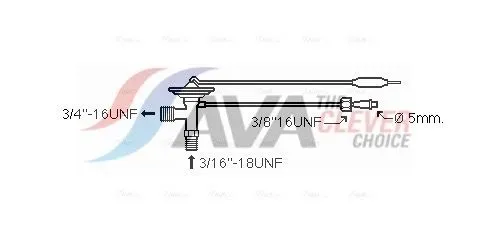 Honda Civic CR-V 1995-2001 Expansion (Genleşme) Valfi 80220ST7A01 Honda Civic CR-V 1995-2001 Expansion (Genleşme) Valfi 80220ST7A01 - Gorsel 3