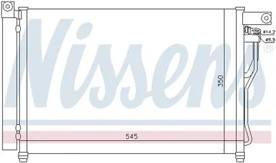 Hyundai Accent Era 1.5 Crdi 2005-2010 Klima Radyatörü Kondanser 97606-1E300 Hyundai Accent Era 1.5 Crdi 2005-2010 Klima Radyatörü Kondanser 97606-1E300 - Gorsel 3
