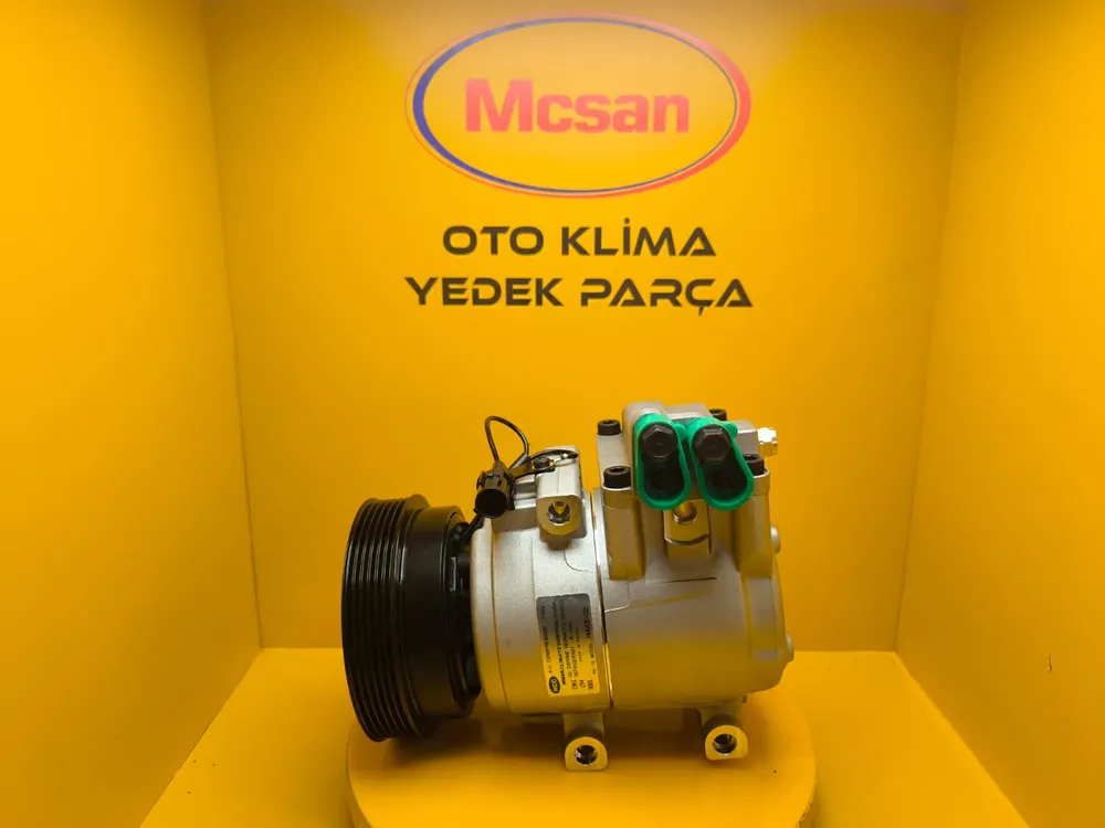 Hyundai Accent Getz 1.5 Crdi 2002-2005 Klima Kompresörü 97701-17000 Hyundai Accent Getz 1.5 Crdi 2002-2005 Klima Kompresörü 97701-17000 - Gorsel 1