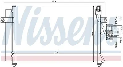 Hyundai Getz 1.5 Crdi 2003-2009 Klima Radyatörü Kondanser 97606-1C300 Hyundai Getz 1.5 Crdi 2003-2009 Klima Radyatörü Kondanser 97606-1C300 - Gorsel 3