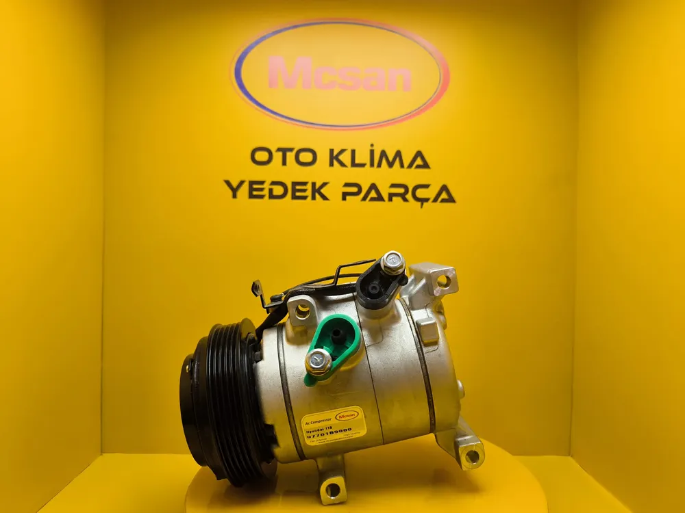 97701-B9000 Hyundai İ10 1.0-1.2 2013-2019 Klima Kompresörü Hyundai İ10 1.0-1.2 2013-2019 Klima Kompresörü 97701-B9000 - Gorsel 1