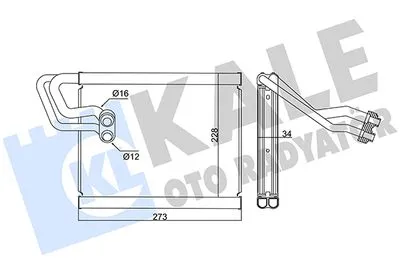 97139-1J000 Hyundai İ20 2008+ Klima Evaporatörü Hyundai İ20 2008+ Klima Evaporatörü 97139-1J000 - Gorsel 6