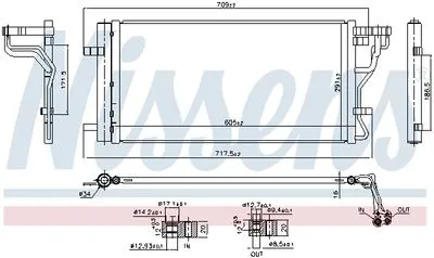 97606-J9000 Hyundai Kona 2017+ Klima Radyatörü Kondanser Hyundai Kona 2017+ Klima Radyatörü Kondanser 97606-J9000 - Gorsel 3