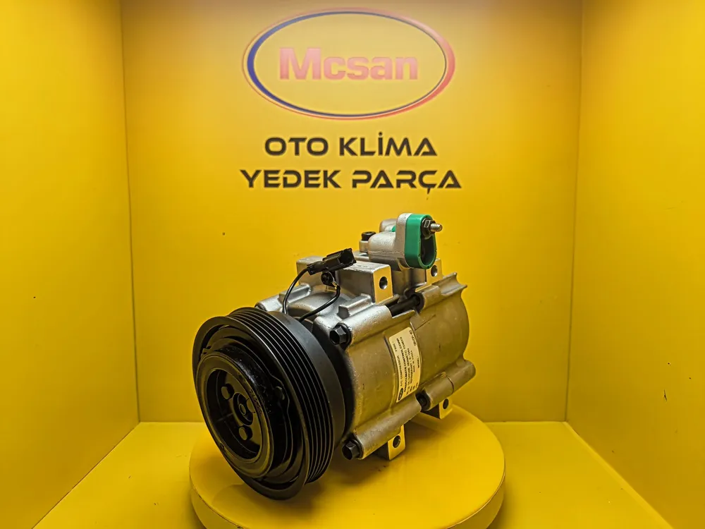 Hyundai Santa Fe - Tucson 2.0 Crdi 2001-2008 Orijinal Klima Kompresörü 97701-26300 Hyundai Santa Fe - Tucson 2.0 Crdi 2001-2008 Orijinal Klima Kompresörü 97701-26300 - Gorsel 1