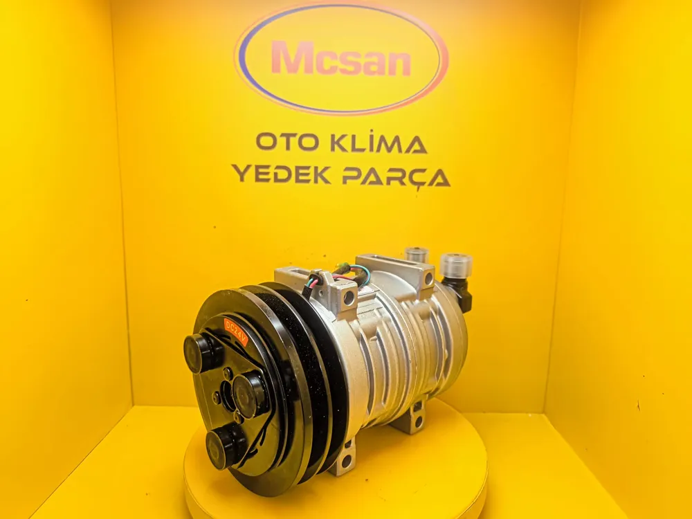 440010010 Isuzu Nova Turkuaz TM21 24V Klima Kompresörü Isuzu Nova Turkuaz TM21 24V Klima Kompresörü 440010010 - Gorsel 1