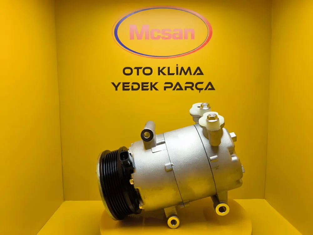 Land Rover Freelander 2.2 TD4 2006-2014 Klima Kompresörü 6G91-19D629-FE Land Rover Freelander 2.2 TD4 2006-2014 Klima Kompresörü 6G91-19D629-FE - Gorsel 1