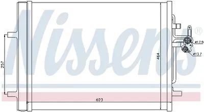 Land Rover Freelander L359 2006-2014 Klima Radyatörü Kondanser 30794562 Land Rover Freelander L359 2006-2014 Klima Radyatörü Kondanser 30794562 - Gorsel 2