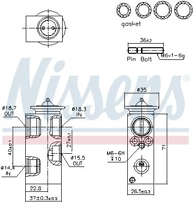 Mercedes A - B - CLA - GLA Serisi Expansion (Genleşme) Valfi 2468300084 Mercedes A - B - CLA - GLA Serisi Expansion (Genleşme) Valfi 2468300084 - Gorsel 3