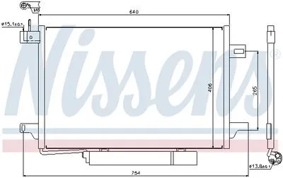 Mercedes A W169- B Serisi W245 2004-2012 Klima Radyatörü Kondanser A1695001254 Mercedes A W169- B Serisi W245 2004-2012 Klima Radyatörü Kondanser A1695001254 - Gorsel 2