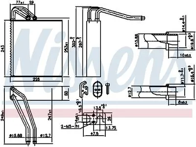 A1698300758 Mercedes A W169 - B W245 Klima Evaporatörü Mercedes A W169 - B W245 Klima Evaporatörü A1698300758 - Gorsel 6