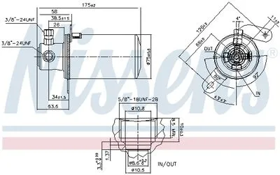 Mercedes C - CLK 1993-2003 Drier Kurutucu Filtre A2028300083 Mercedes C - CLK 1993-2003 Drier Kurutucu Filtre A2028300083 - Gorsel 4