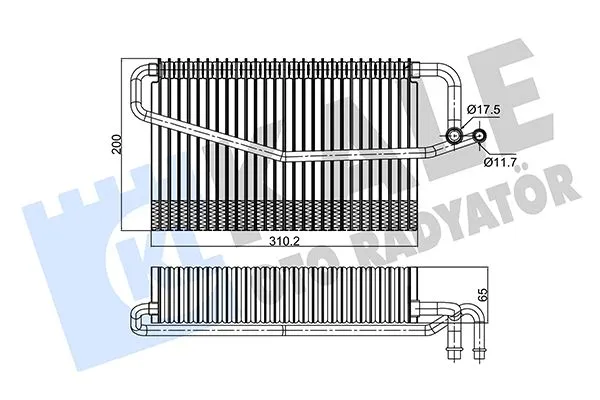 Mercedes C W203 / W209 - G W463 Serisi Klima Evaporatör A2098300158 Mercedes C W203 / W209 - G W463 Serisi Klima Evaporatör A2098300158 - Gorsel 5