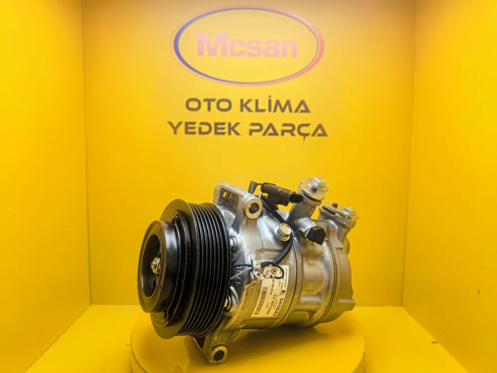 Mercedes C W205 - E W213 - GLC 2018-2023 Orijinal Klima Kompresörü A0008300302 Mercedes C W205 - E W213 - GLC 2018-2023 Orijinal Klima Kompresörü A0008300302 - Gorsel 1