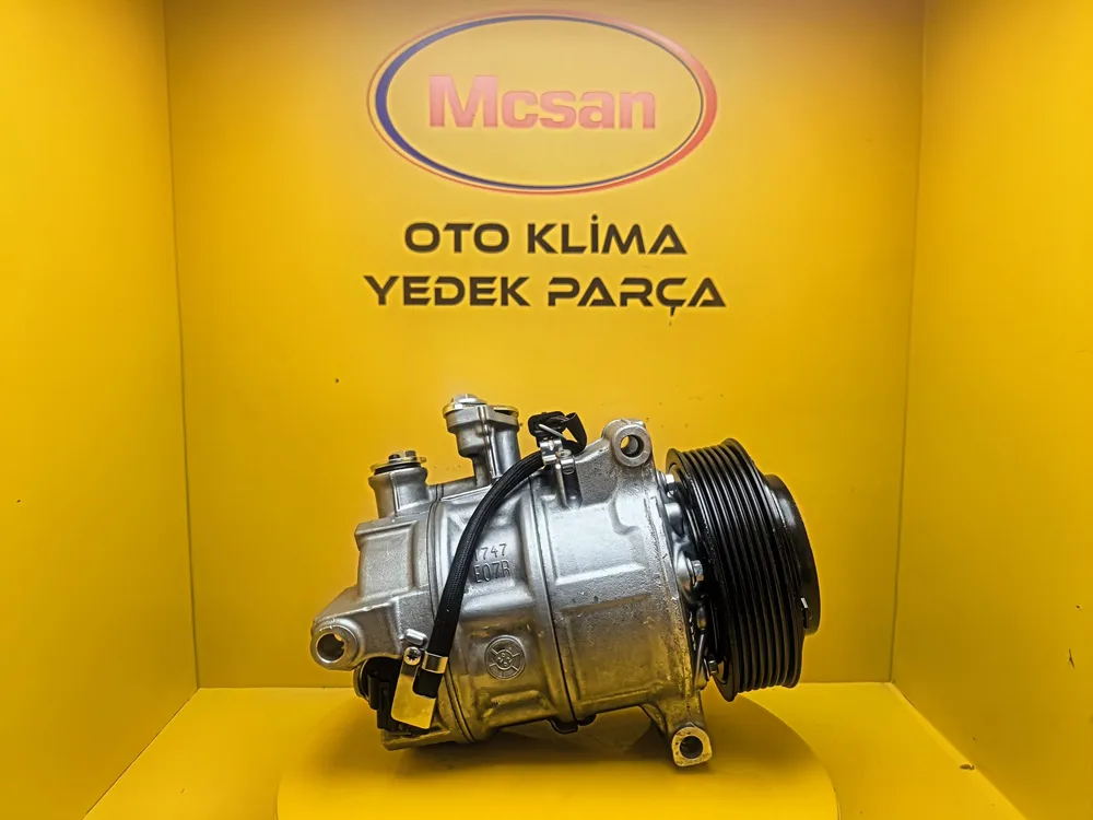 Mercedes C W205 - E W213 - GLC 2018-2023 Orijinal Klima Kompresörü A0008300302 Mercedes C W205 - E W213 - GLC 2018-2023 Orijinal Klima Kompresörü A0008300302 - Gorsel 2