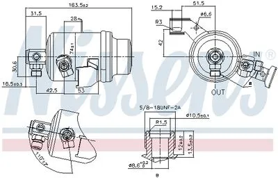 Mercedes E Serisi W124 1985-1998 Drier Kurutucu Filtre 1248300083 Mercedes E Serisi W124 1985-1998 Drier Kurutucu Filtre 1248300083 - Gorsel 5