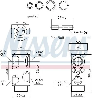 A2208300384 Mercedes Vito Expansion (Genleşme) Valfi Mercedes Vito Expansion (Genleşme) Valfi A2208300384 - Gorsel 3