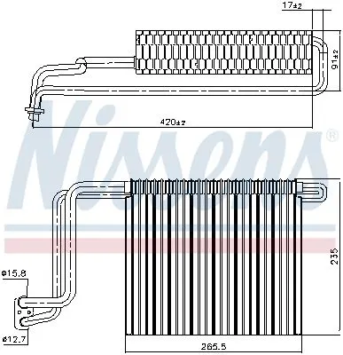 A0018305758 Mercedes Vito W639 2003-2014 Klima Evaporatörü Mercedes Vito W639 2003-2014 Klima Evaporatörü A0018305758 - Gorsel 4