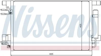 7812A030 Mitsubishi ASX - Lancer Klima Radyatörü Kondasner Mitsubishi ASX - Lancer Klima Radyatörü Kondasner 7812A030 - Gorsel 3