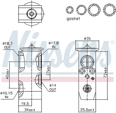 92200-9H205 Nissan Qashqai Expansion (Genleşme) Valfi Nissan Qashqai Expansion (Genleşme) Valfi 92200-9H205 - Gorsel 3