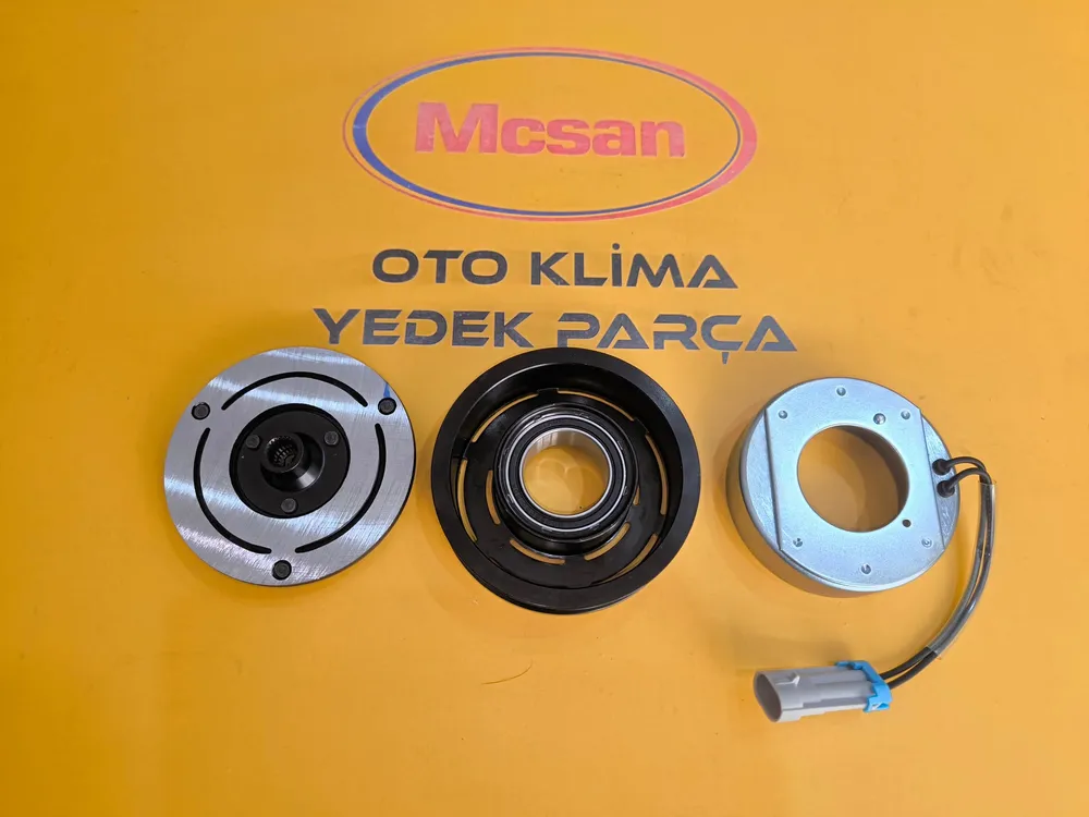 09165714 Opel Astra G Klima Kompresörü Kasnak Seti Opel Astra G Klima Kompresörü Kasnak Seti 09165714 - Gorsel 3