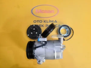 Opel Astra H Klima Kompresör Kasnak Seti 5PK 09165714 - Gorsel 1